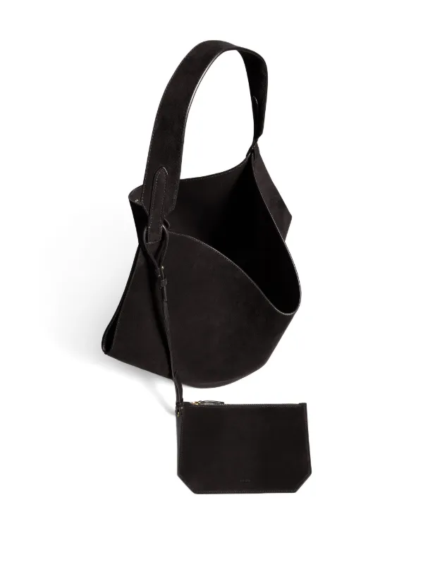 DHgate.com:Suede Shoulder Bag: Genuine Leather Tote, Khaite