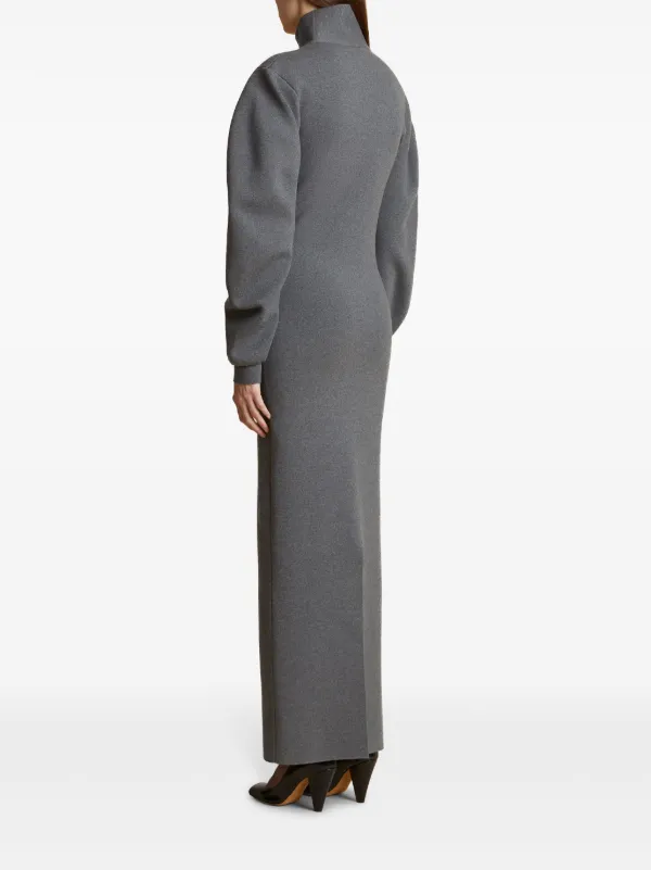KHAITE The Storm Maxi Dress | Grey