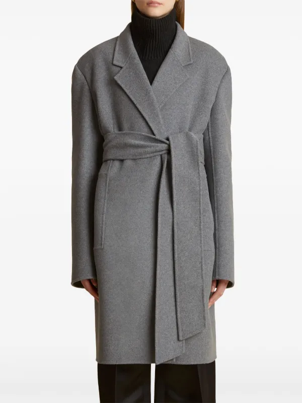 KHAITE Annly Coat | Grey | FARFETCH