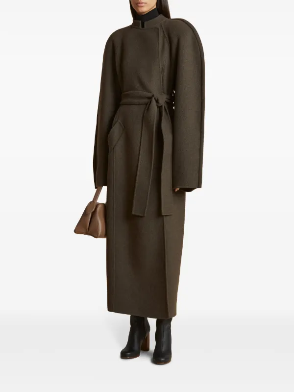 【関税込み】KHAITE グリーン Rothen コート KHAITE Rothen コート | グリーン | FARFETCH JP