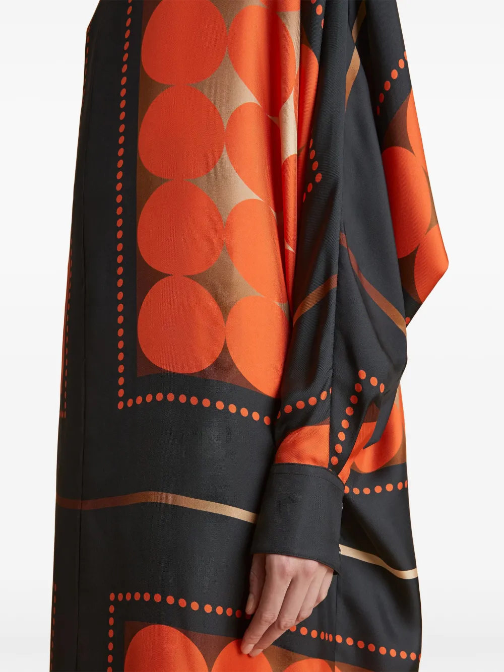 KHAITE Lexi maxi-jurk Oranje