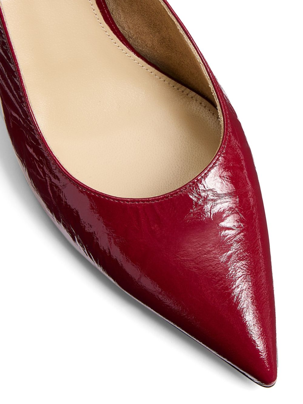 KHAITE 75mm River slingback pumps Red