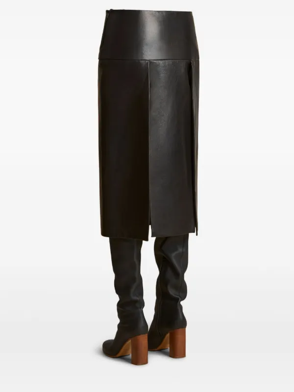 Khaite ミラスカト 41254092W4092 200 Kidd Skirt in Black – KHAITE