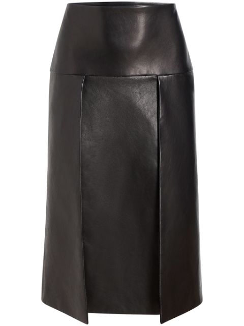 KHAITE Kidd midi skirt