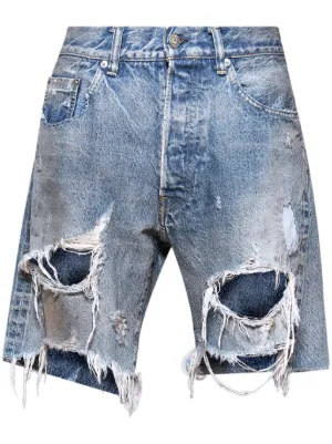 Men s Designer Denim Shorts 2018 Farfetch