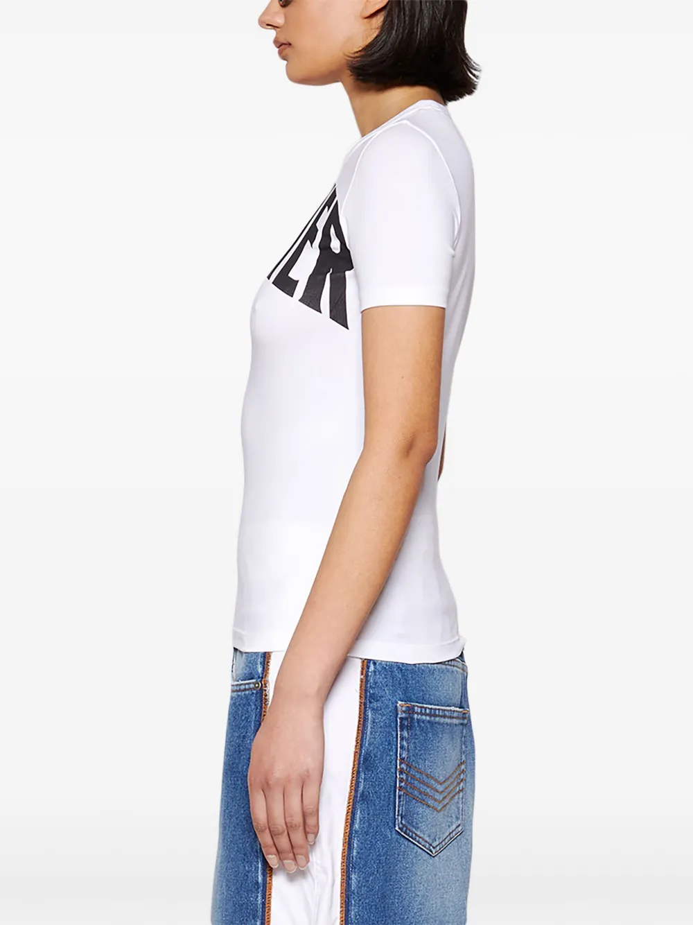 Jean Paul Gaultier Gaultier-print Baby T-shirt In White