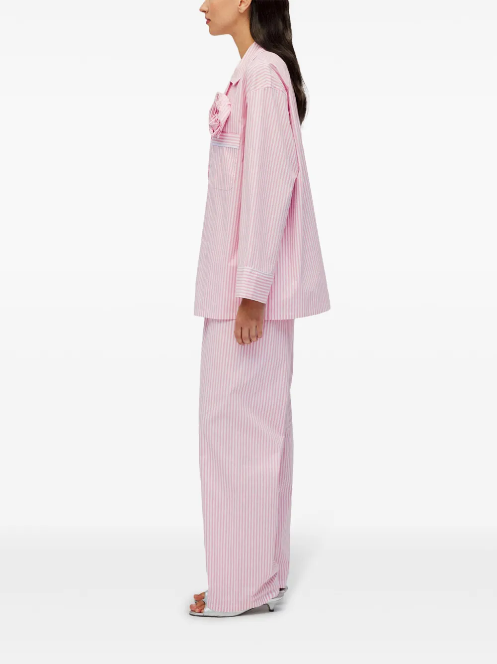 Sleeper The Rose Pyjama Set In Pink