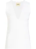 KHAITE Heidi tank top - White