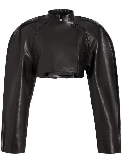 KHAITE Rotha leather jacket