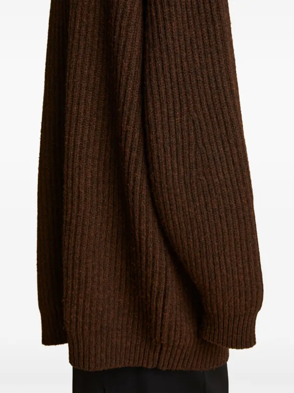 KHAITE Jina Cardigan | Brown | FARFETCH