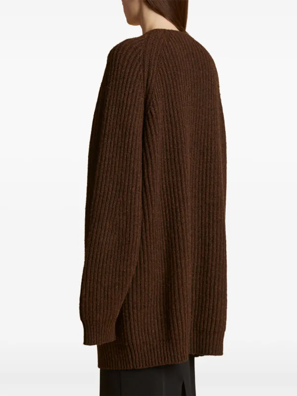 アウターその他 KHAITE JINA CARDIGAN KHAITE Jina Cardigan | Neutrals | FARFETCH