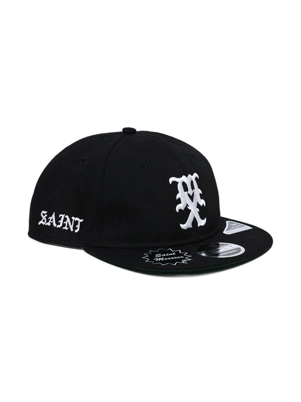 SAINT MXXXXXX x New Era katoenen pet - Zwart