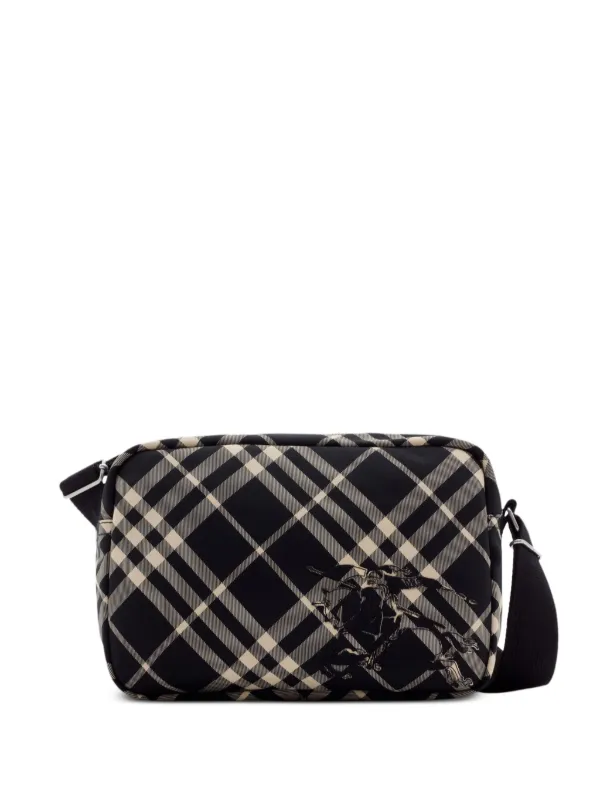 Burberry plaid purse sale