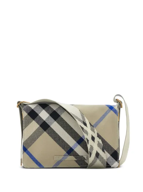 Burberry Trench checked crossbody bag Men