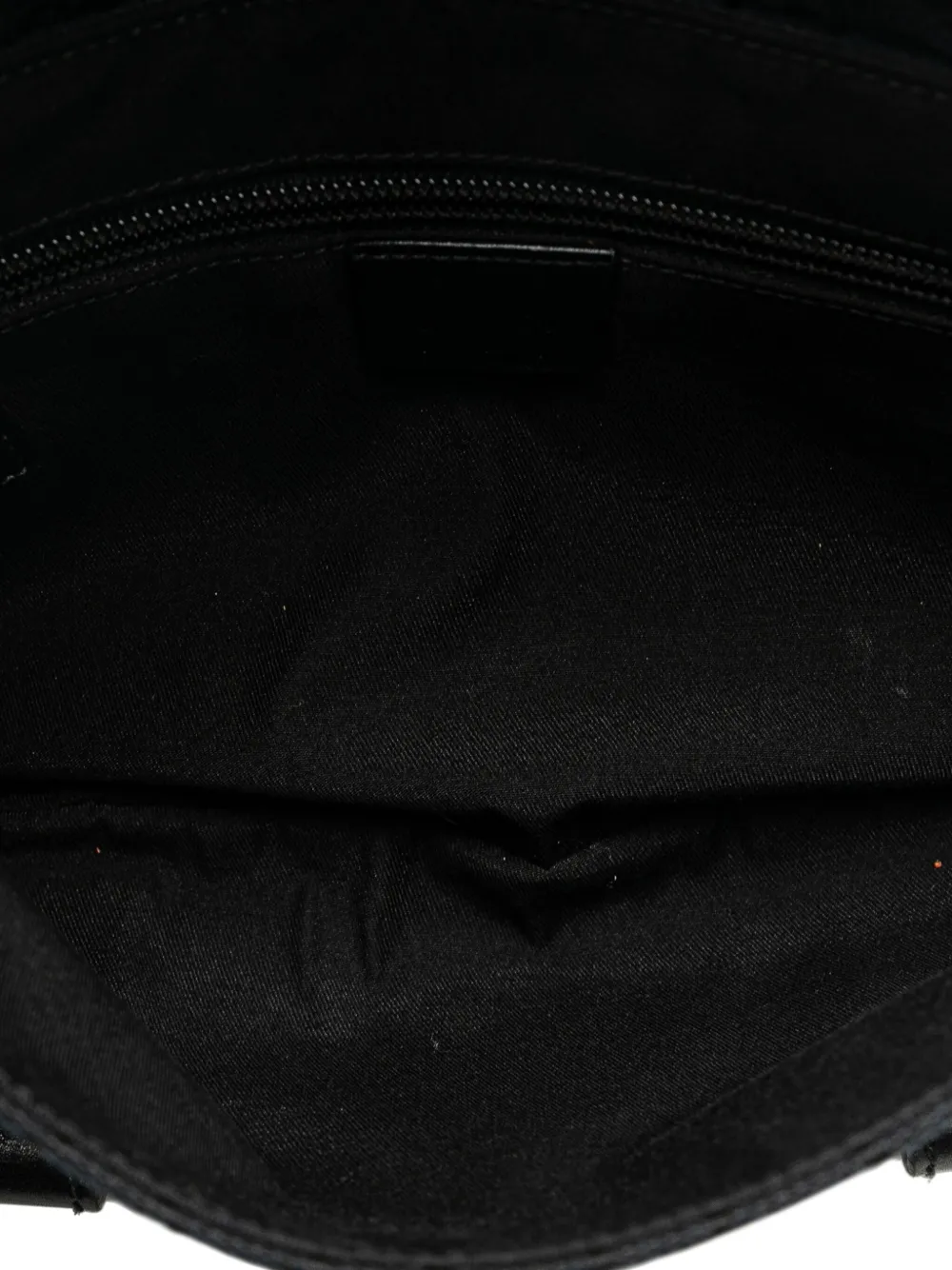 Pre-owned Gucci 2000-2015 Gg Canvas Belt Bag In Black