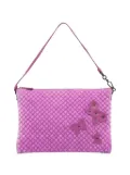 Bottega Veneta Pre-Owned 2012-present Intrecciato Butterfly Pochette Velvet shoulder bag - Purple