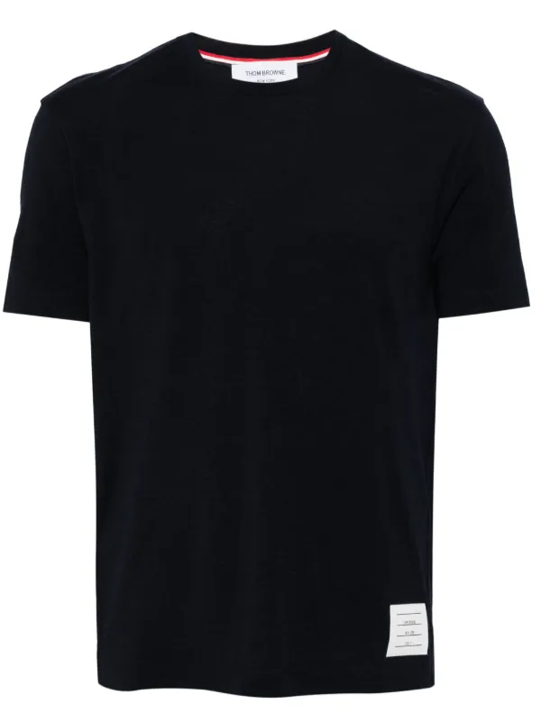 ★【THOM BROWNE】 4 BAR コットン 半袖 Tシャツ★ Thom Browne Cotton 4-Bar Stripe T-Shirt | Saks Fifth Avenue