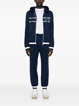 Conjunto Gucci Hombre Pants Gucci Azul Gucci Traje Con Botones