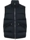 Stone Island Compass-badge padded gilet - Blue
