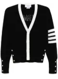 Thom Browne striped cardigan - Black