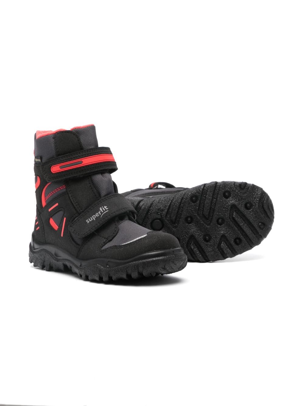 Superfit Husky touch-strap boots Black