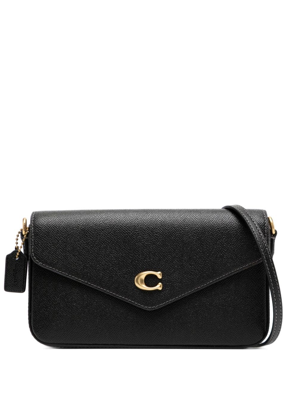 Shop Coach Wyn Crossbody Bag In Black