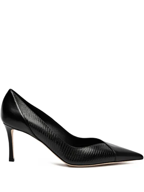 Jimmy Choo Cass 75 calf leather pumps