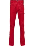 AMIRI Wax MX1 skinny jeans - Red