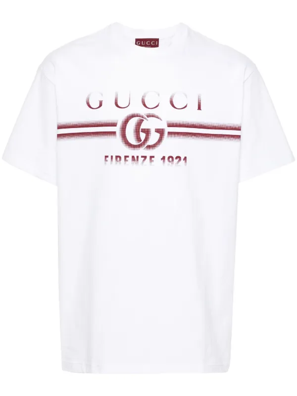 Gucci Double G Cotton T shirt White FARFETCH OM