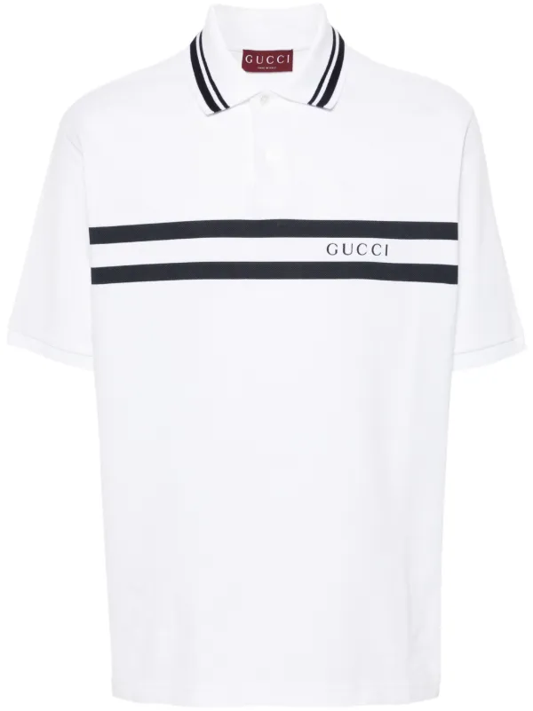 Gucci logo polo shirt deals