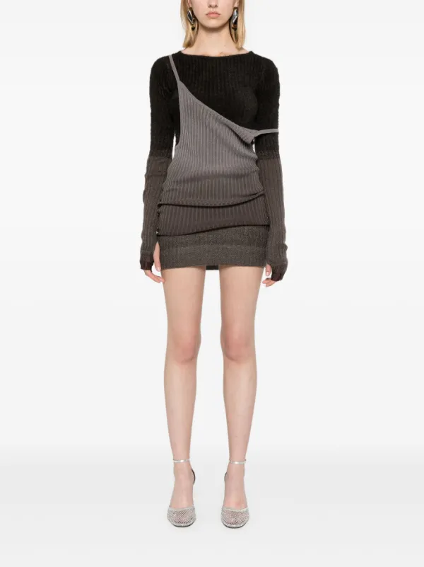 open lace back dress Long Estrella Dress - Ombre | Aw24 | Alquema main image 0