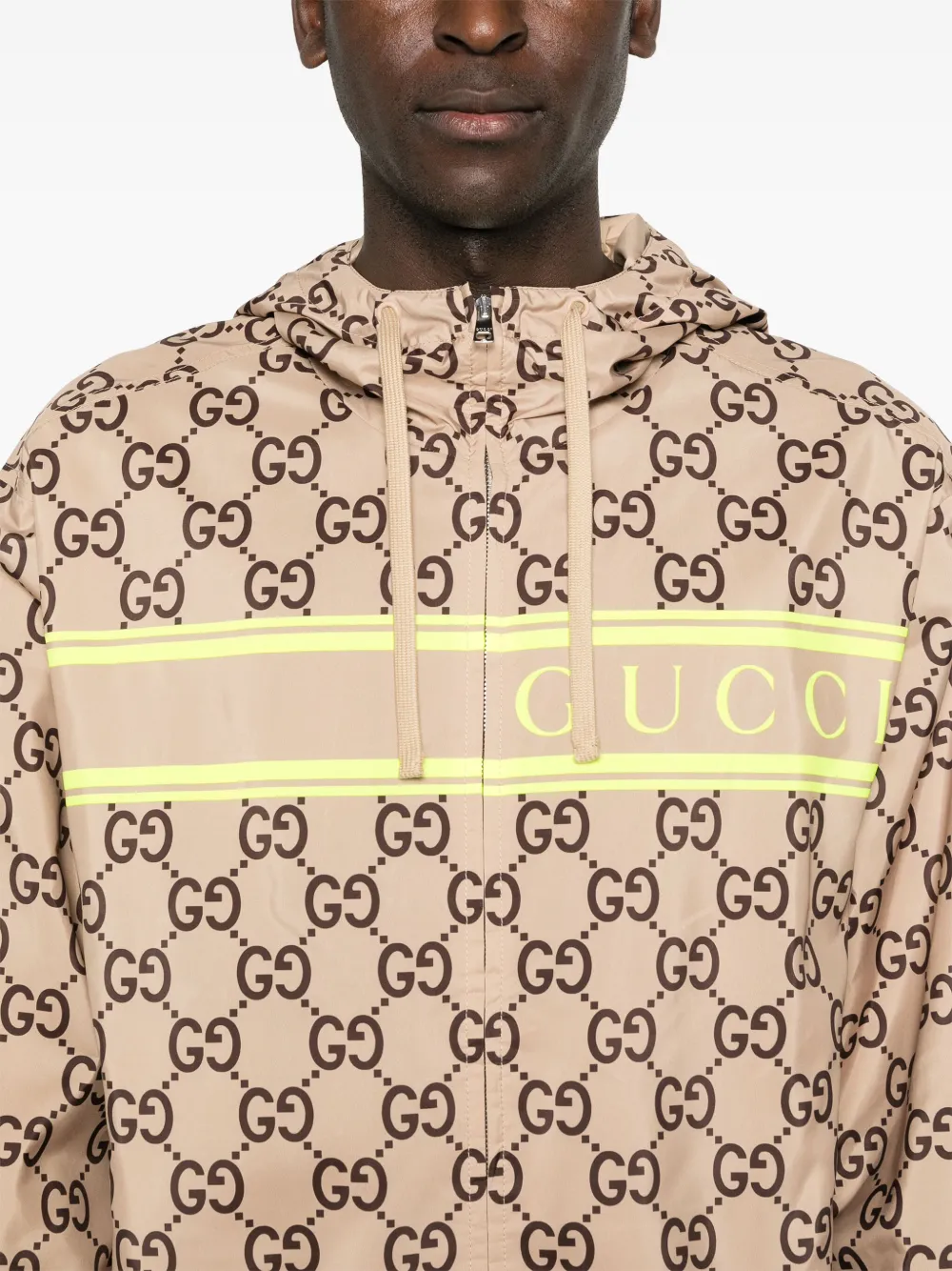 Gucci Jack met capuchon Beige