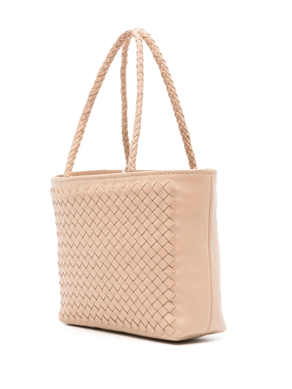 DRAGON DIFFUSION Gia geweven shopper Beige