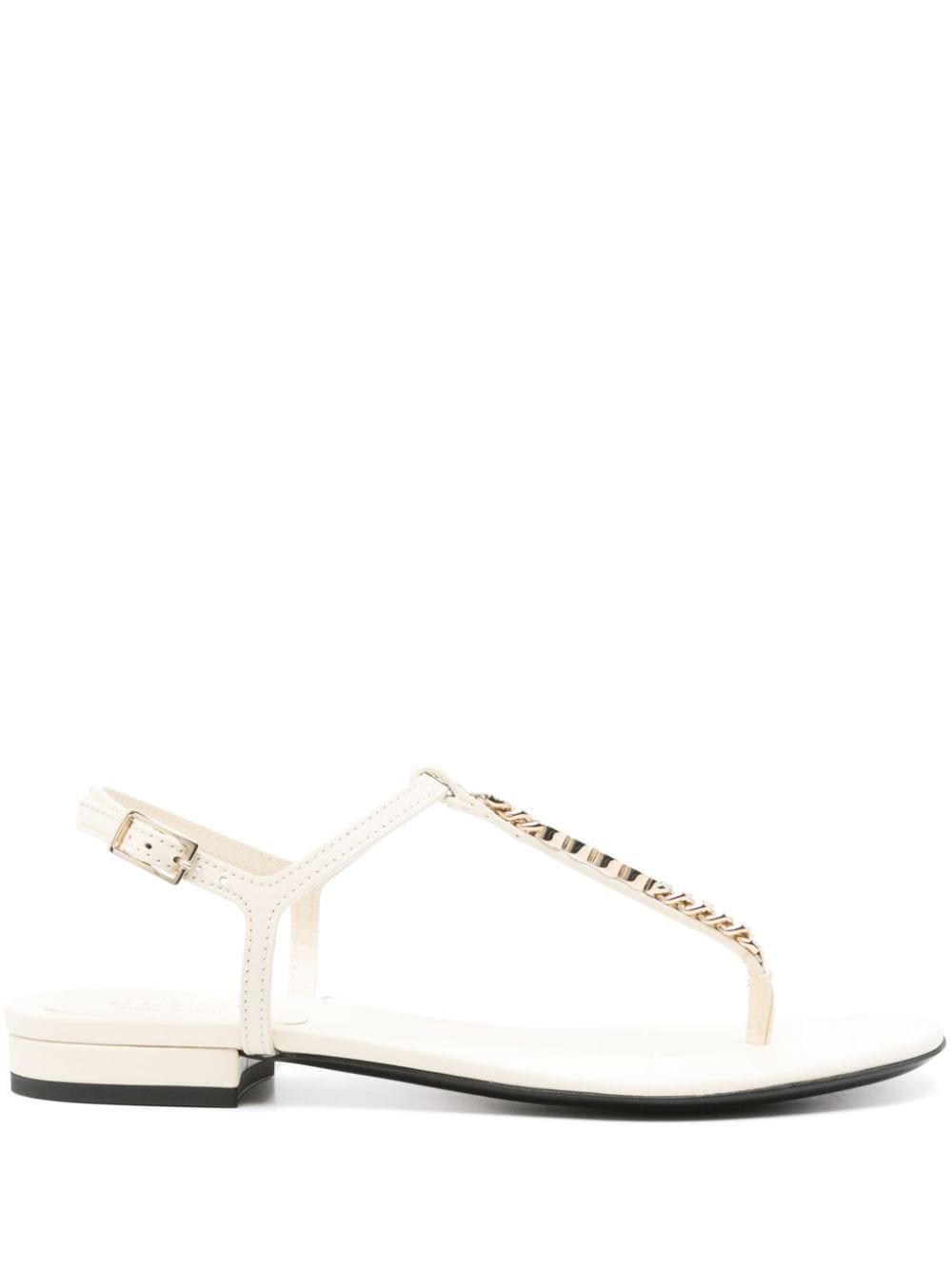 Shop Gucci Signoria Thong-strap Sandals In Nude