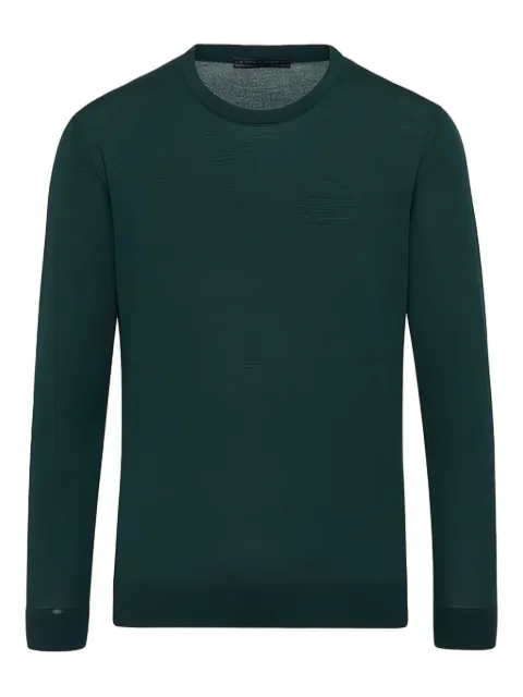Kiton round-neck long-sleeve T-shirt