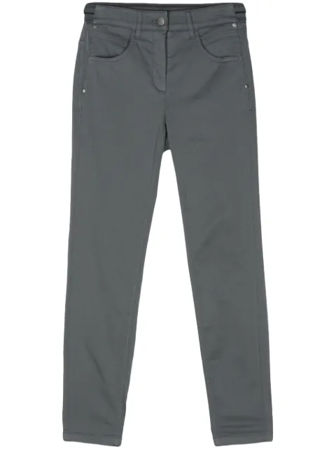 Luisa Cerano S Slim Fit Trousers With Elasticated Waist White 618164/1883 100