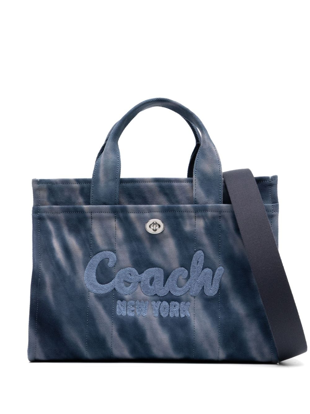 Coach tote bag light blue sale