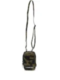 A BATHING APE® camouflage print mini messenger bag - Green