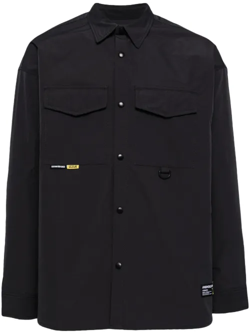Izzue chemise à patch logo - Gris - izzue - Modalova
