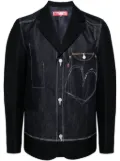 Junya Watanabe MAN x Levi's denim blazer - Blue