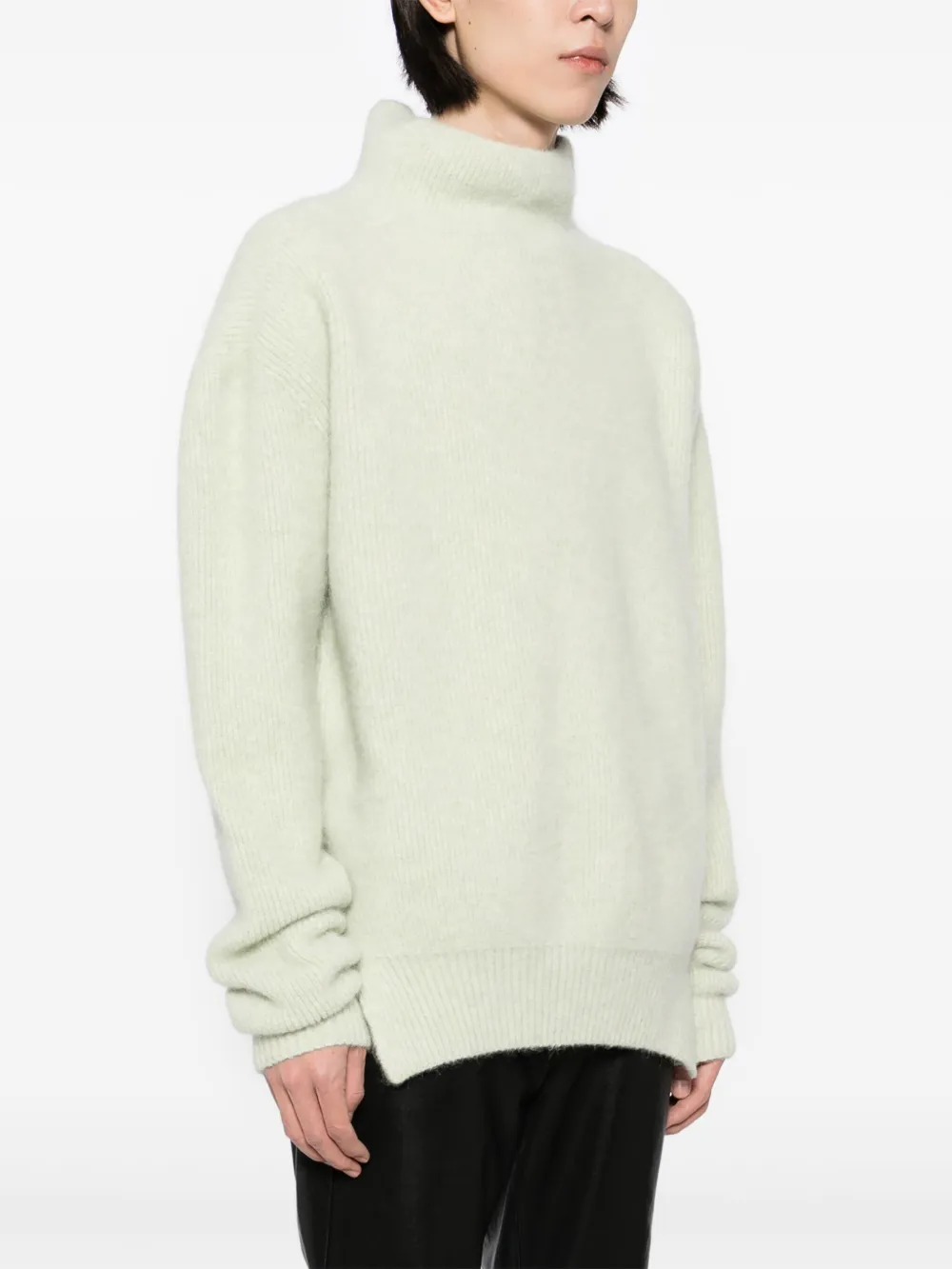 Rick Owens Fisherman Tabard trui Groen