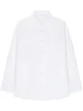 DRIES VAN NOTEN cotton button-up shirt - White