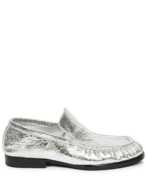 DRIES VAN NOTEN Metallic-Loafer