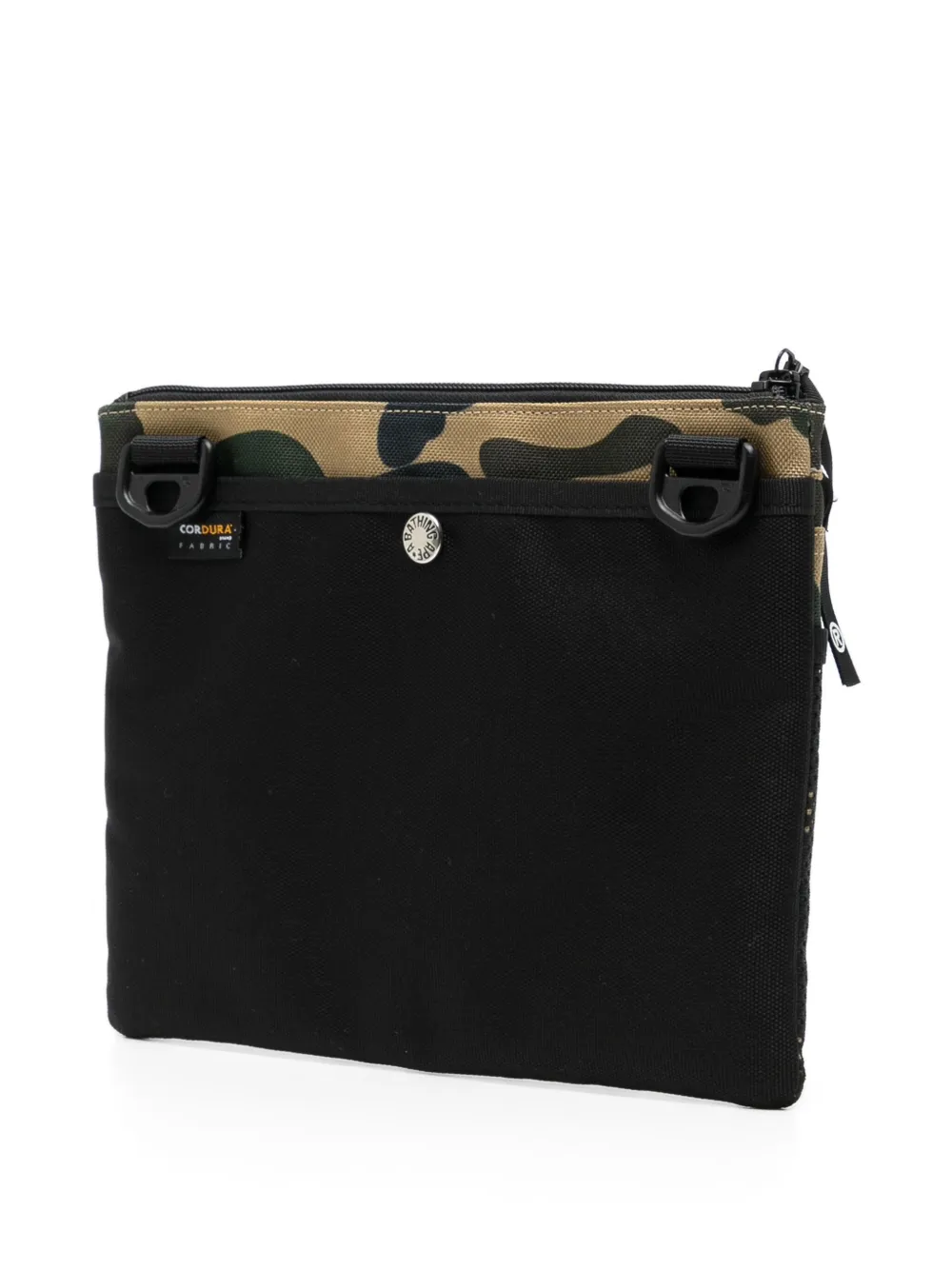 A BATHING APE Messengertas met camouflageprint Beige