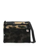 A BATHING APE® camouflage print messenger bag - Neutrals