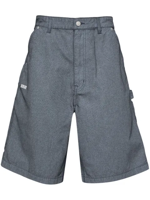 izzue shorts cargo con logo bordado