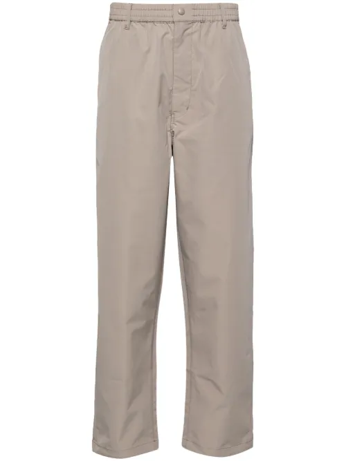 Pantalon droit à taille élastiquée - izzue - Modalova