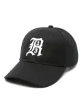 R13 logo-embroidered baseball cap - Black