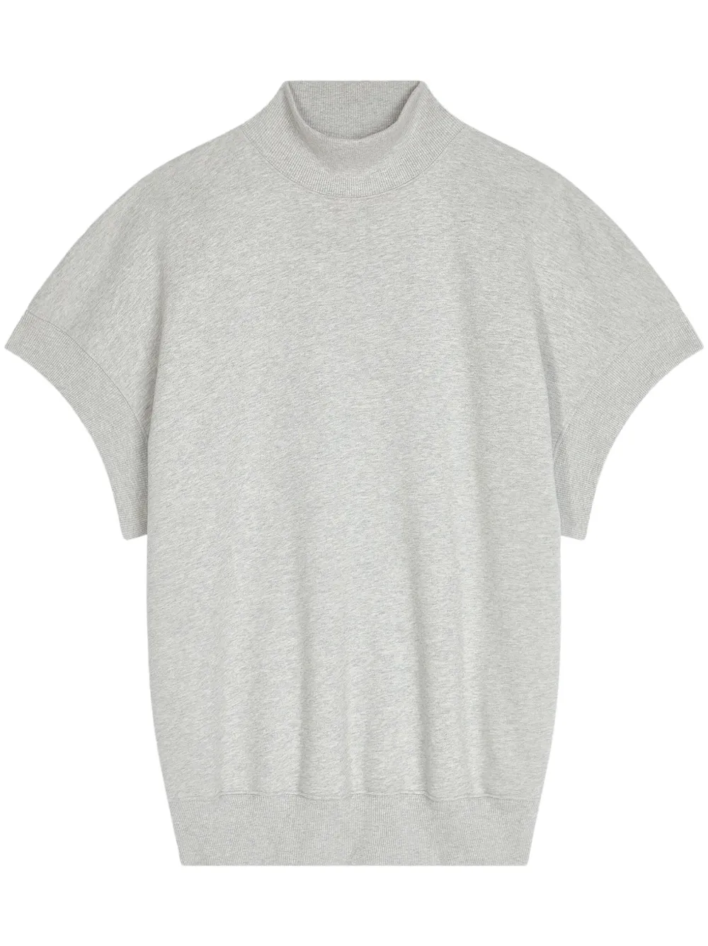 DRIES VAN NOTEN T-shirt met col Grijs