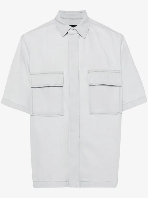 IRO camisa de mezclilla manga corta